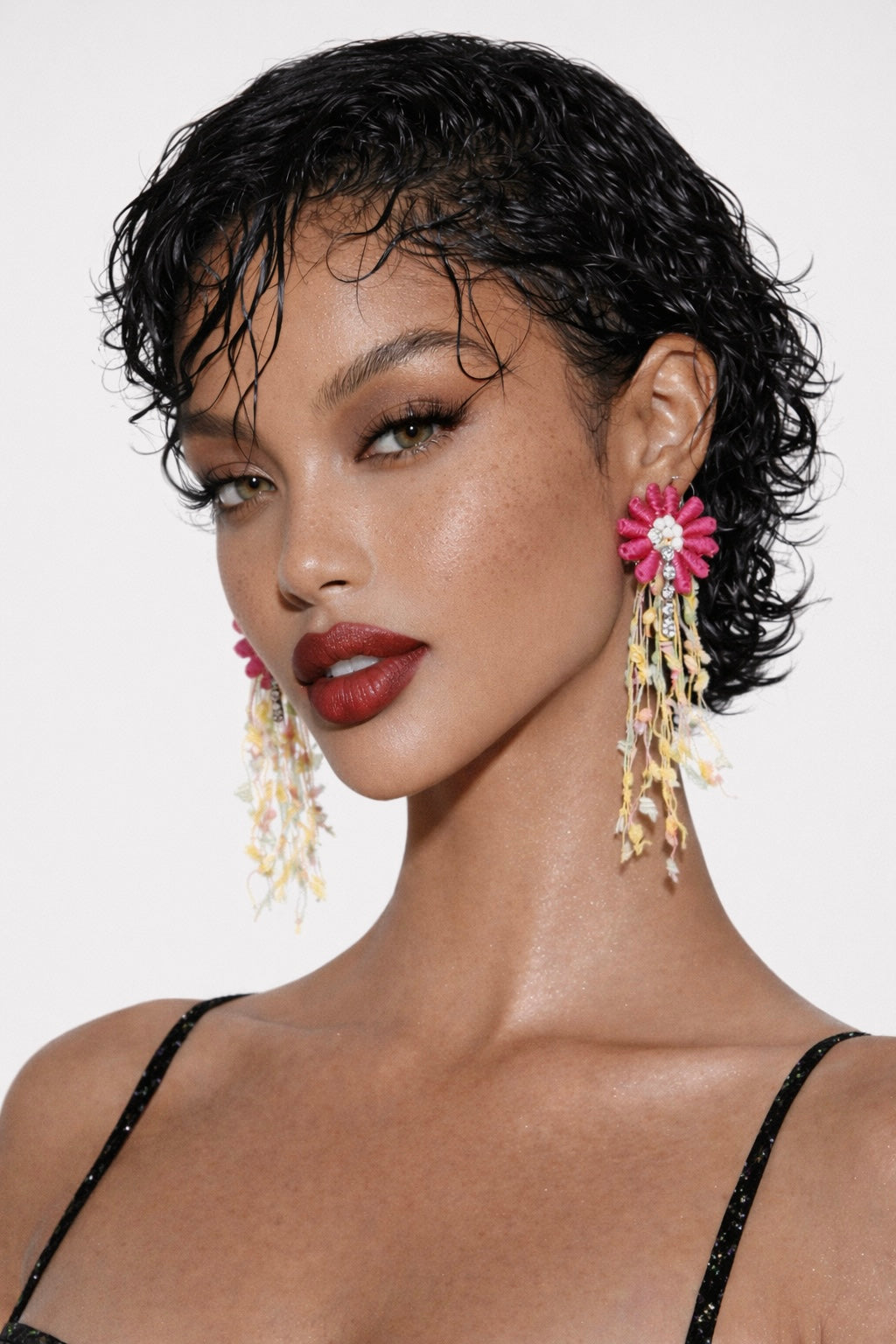 Дантелени обеци “MERCURY”