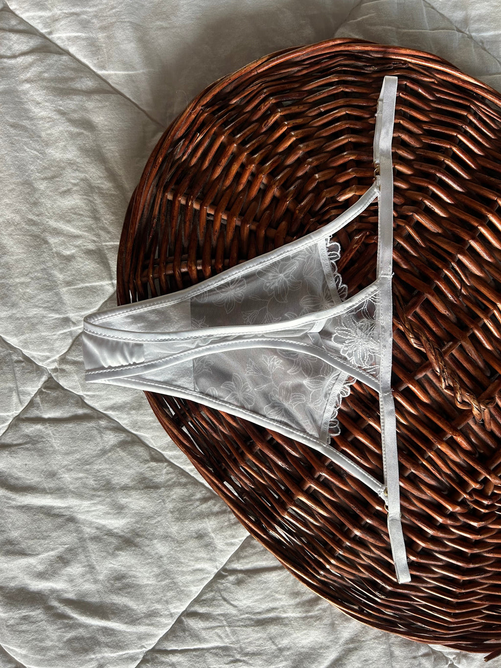 Sexy thongs Луксозна прашка ”White Mamba”