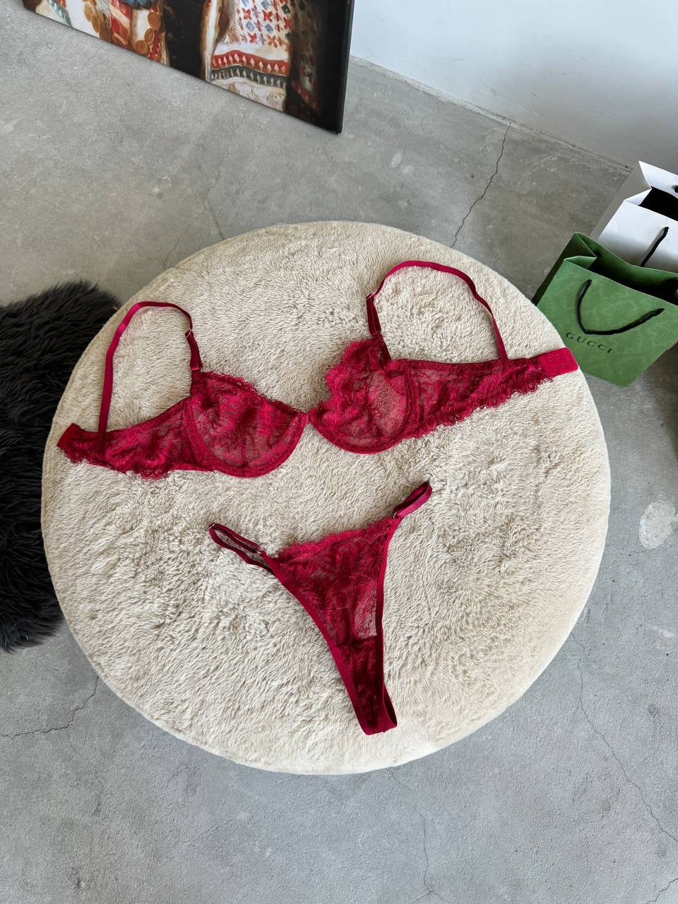 See through lingerie Прозрачен сет от две части “Read Me”