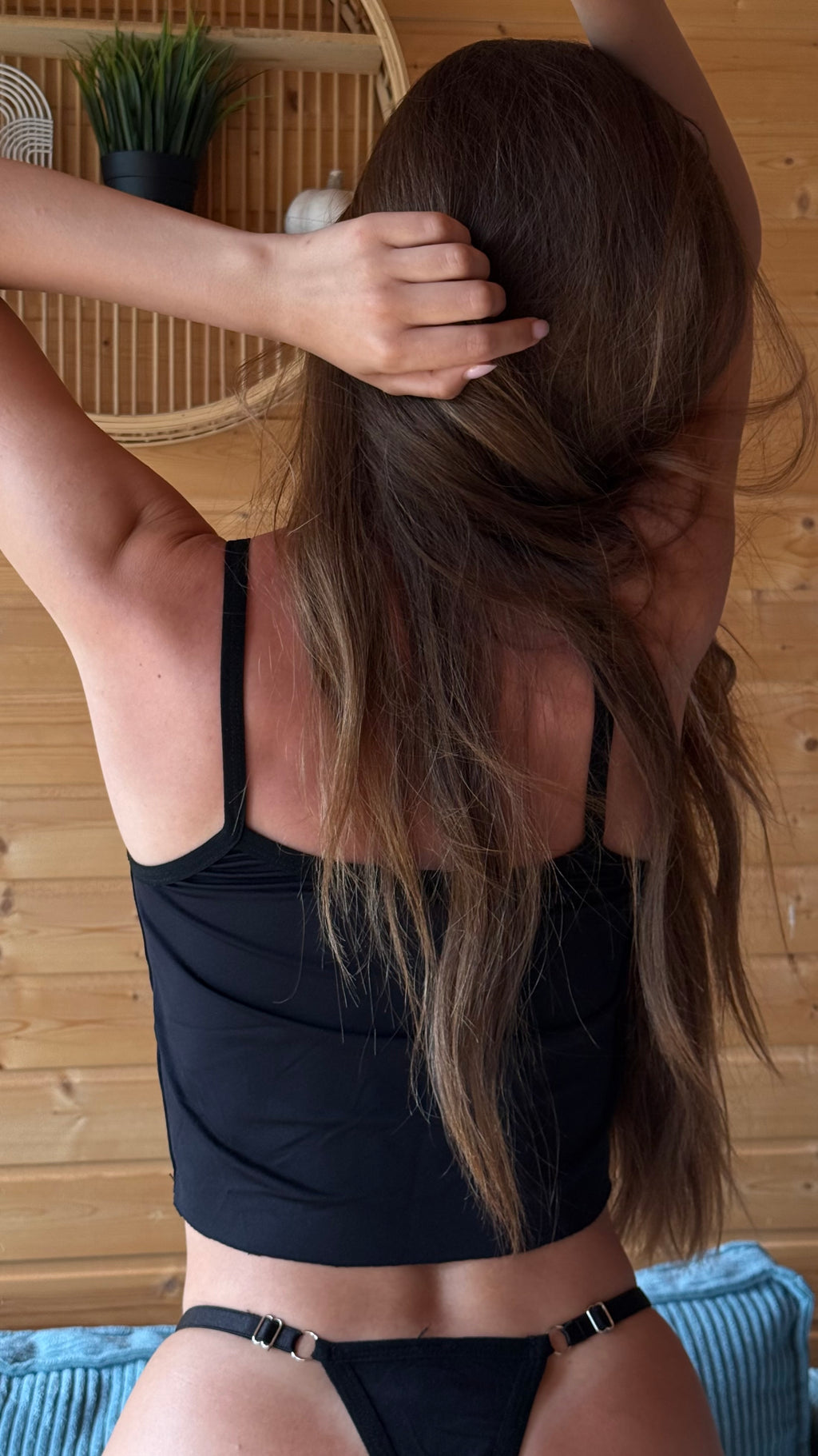 Памучна прашка с регулатори  “Black Seduction”