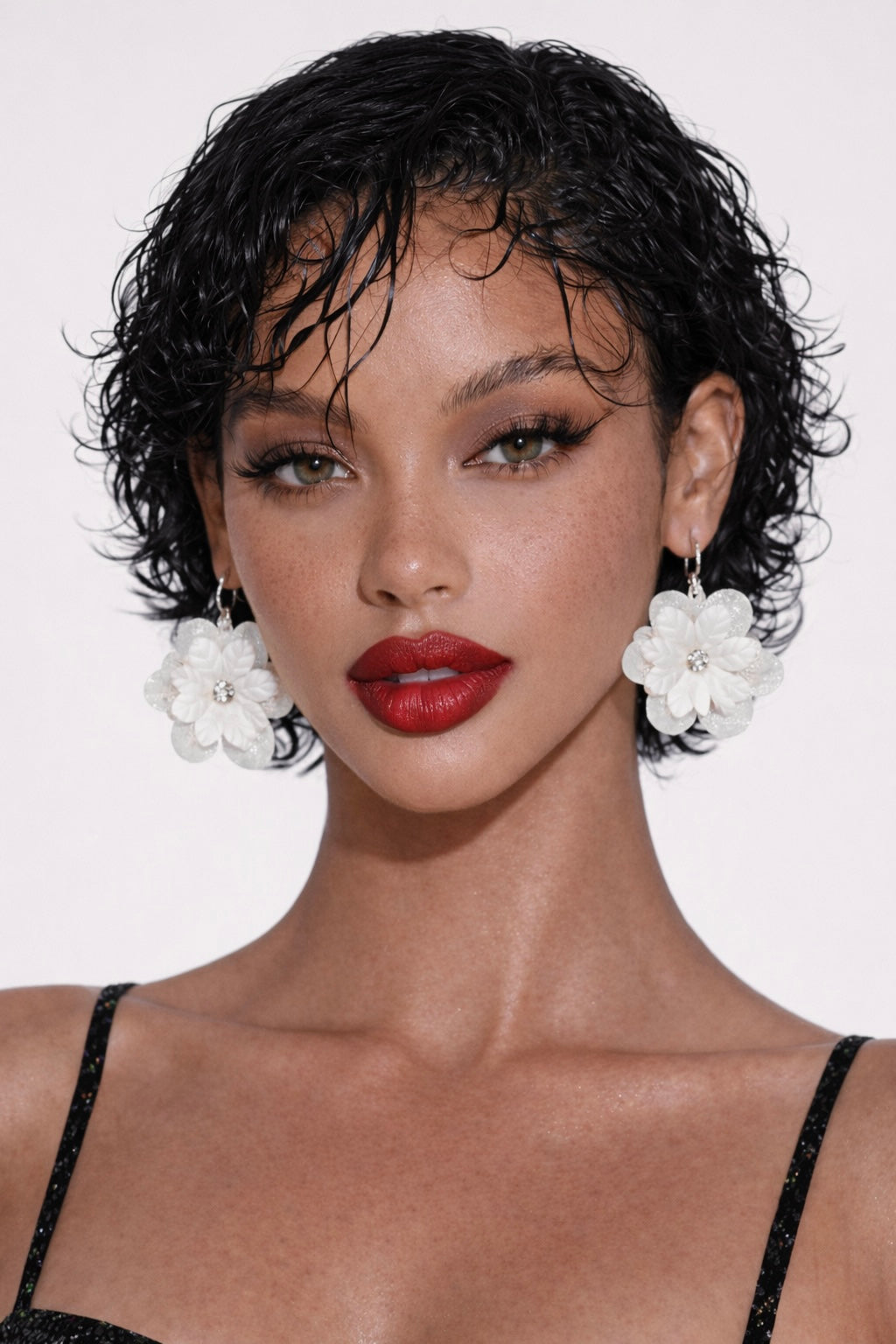 Дизайнерски дантелени обеци “ALEXANDRA”