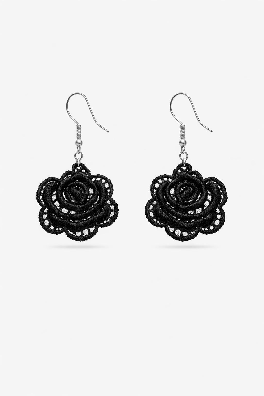 Дантелени обеци “BLACK LACE”