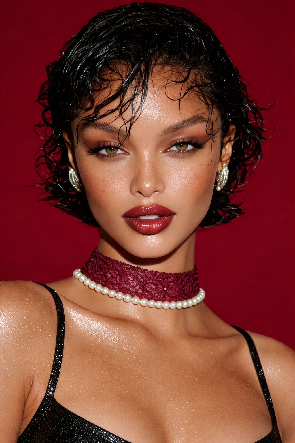 Дизайнерското дантелено колие „Love Pearl"