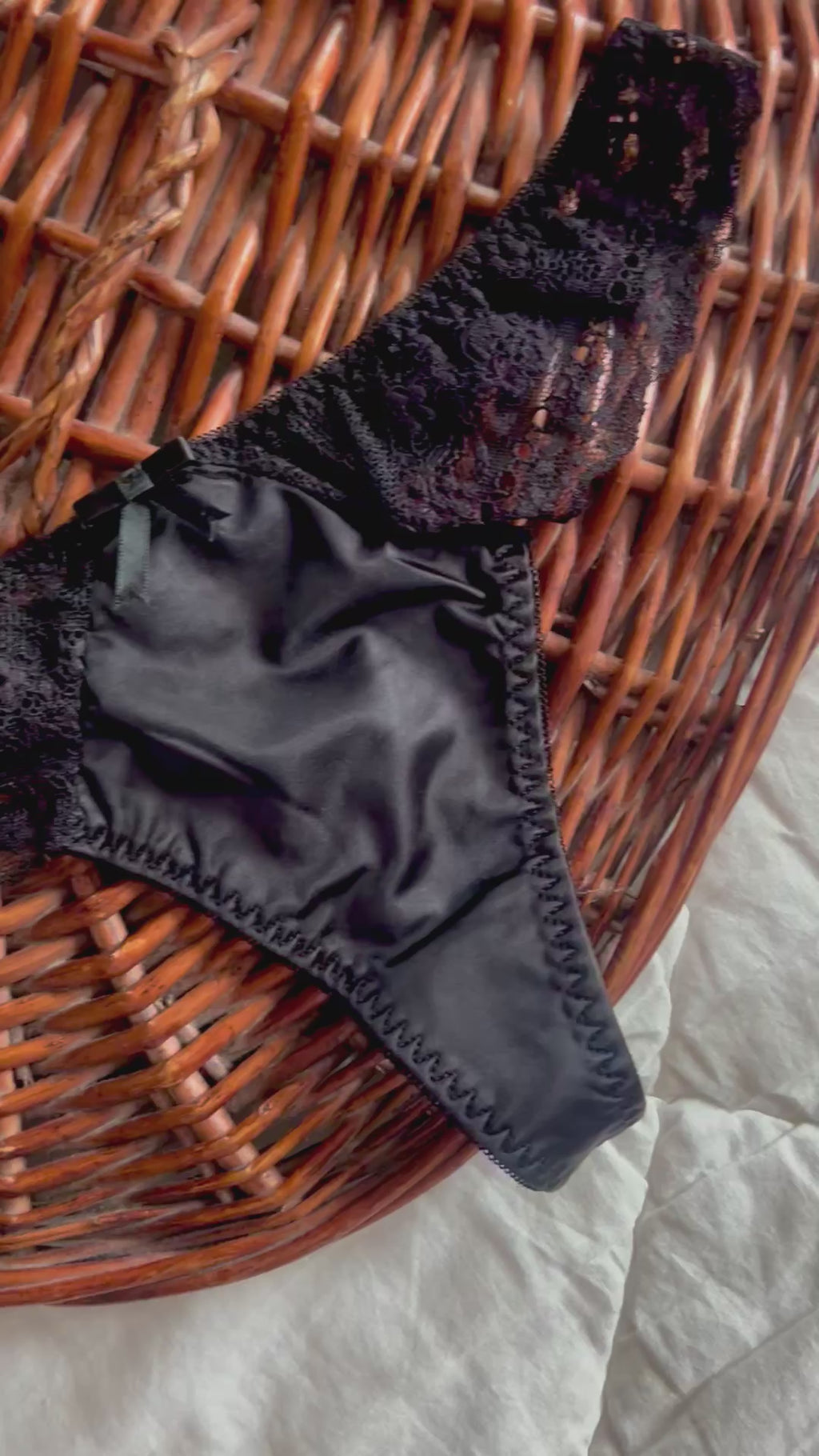 Black lingerie Луксозна прашка “Rozalia Black”